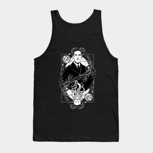 Lovecraft / Cthulhu on a playing card Tank Top